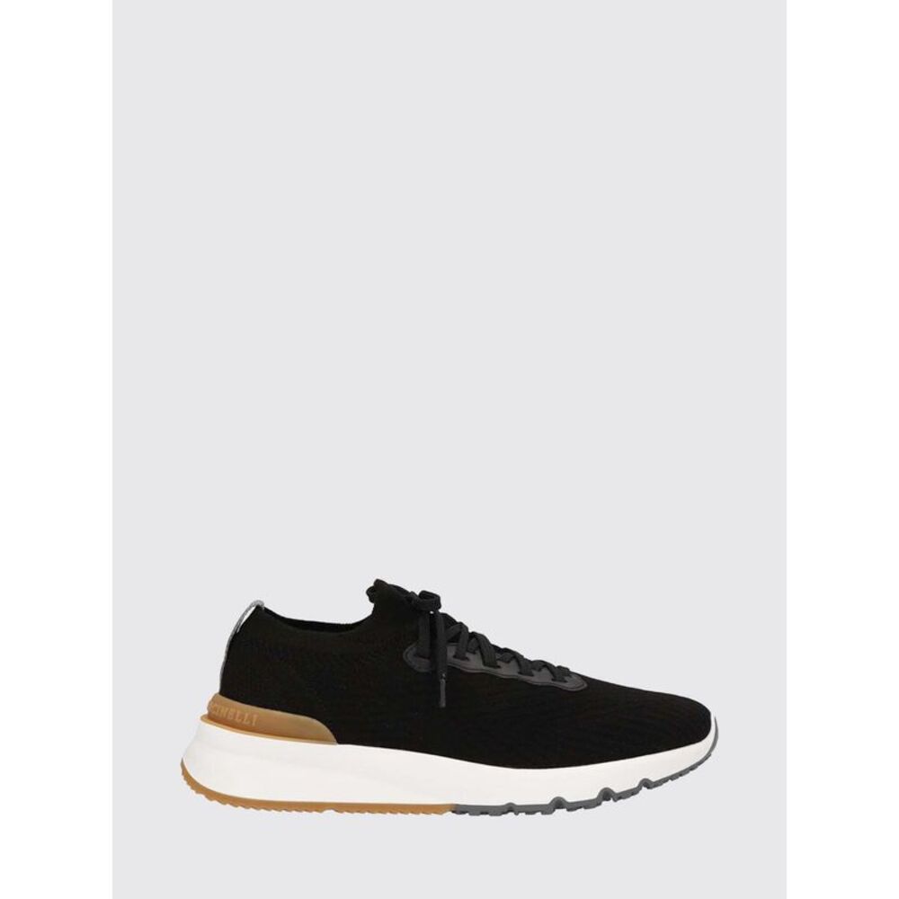 Brunello Cucinelli Men Crochet Cotton Sneakers Brunello Cucinelli